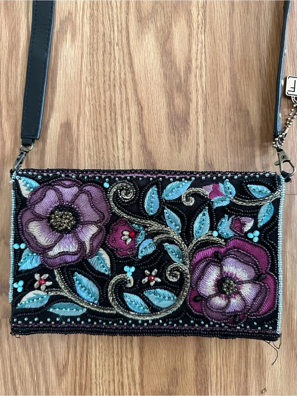Mary Frances hand beaded